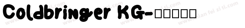 Coldbringer KG字体转换